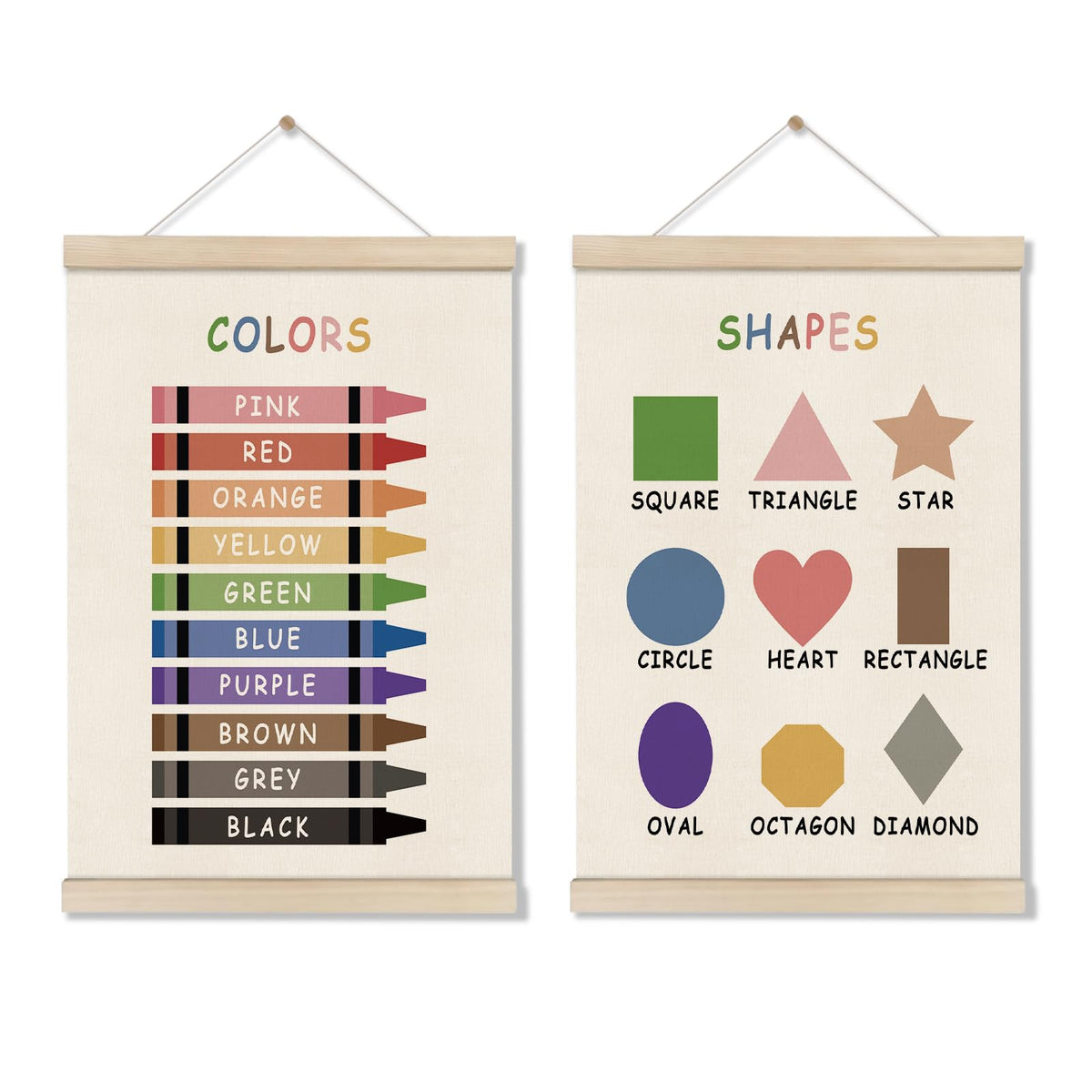 Mental Health Posters Hanger Frame, Circle Of Control Poster 16x12 Inch, Inspirational Wall Art for Homeschool Counseling Office Classroom, Therapy Office Decor, Calm Down Corner Wall Art Decor