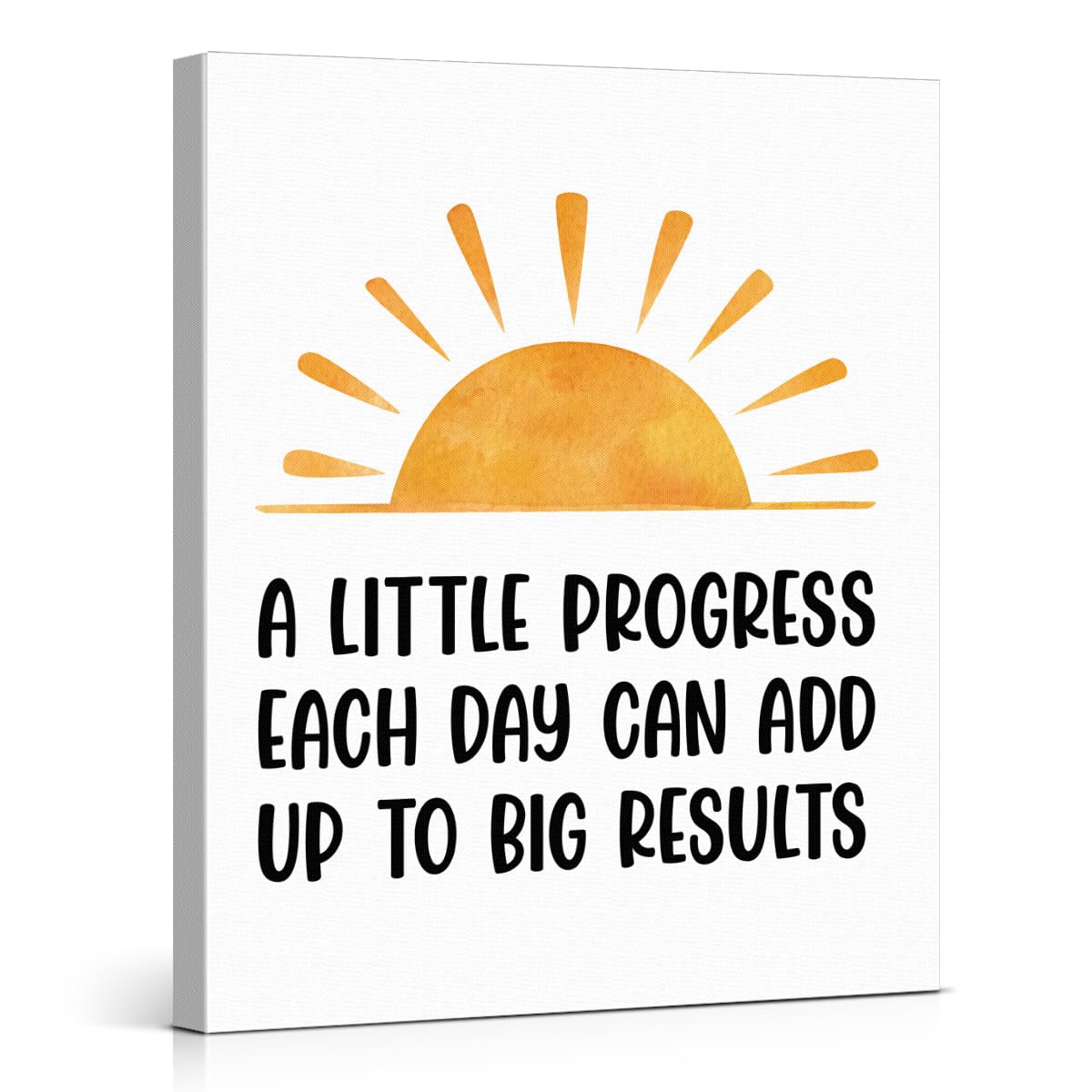 Inspirational Wall Art Decor Print Pictures (8 X 8 Inches, Framed)