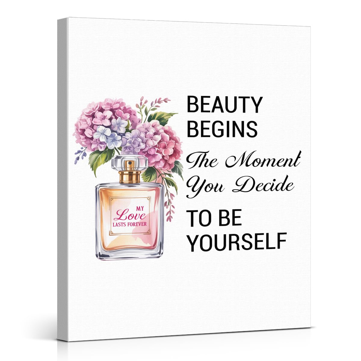 Inspirational Wall Art Decor Print Pictures (8 X 8 Inches, Framed)