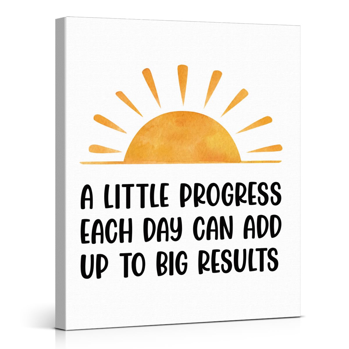 Inspirational Wall Art Decor Print Pictures (8 X 8 Inches, Framed)