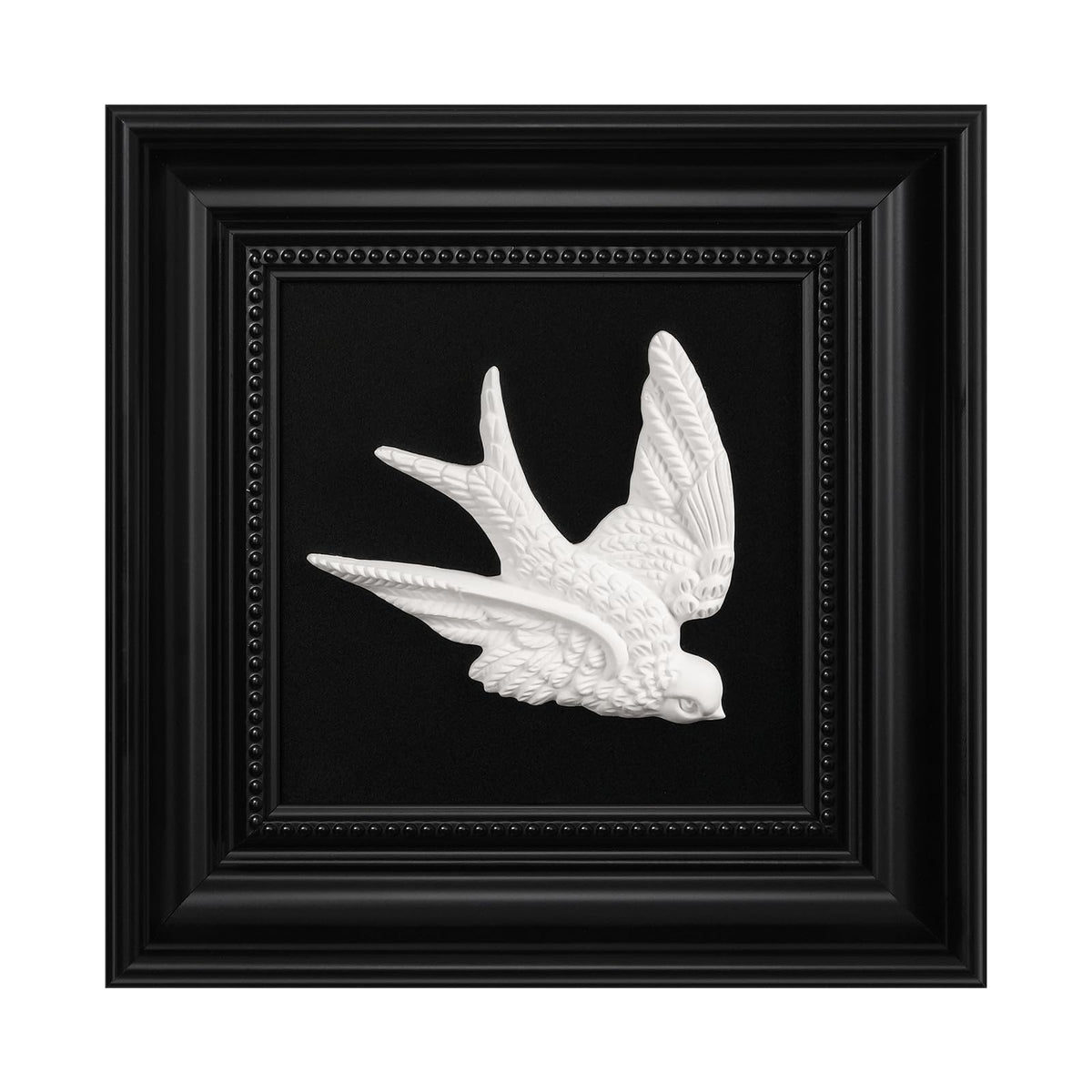 FOLKOR LIFE Framed Black and White Wall Sculpture Venus de Milo