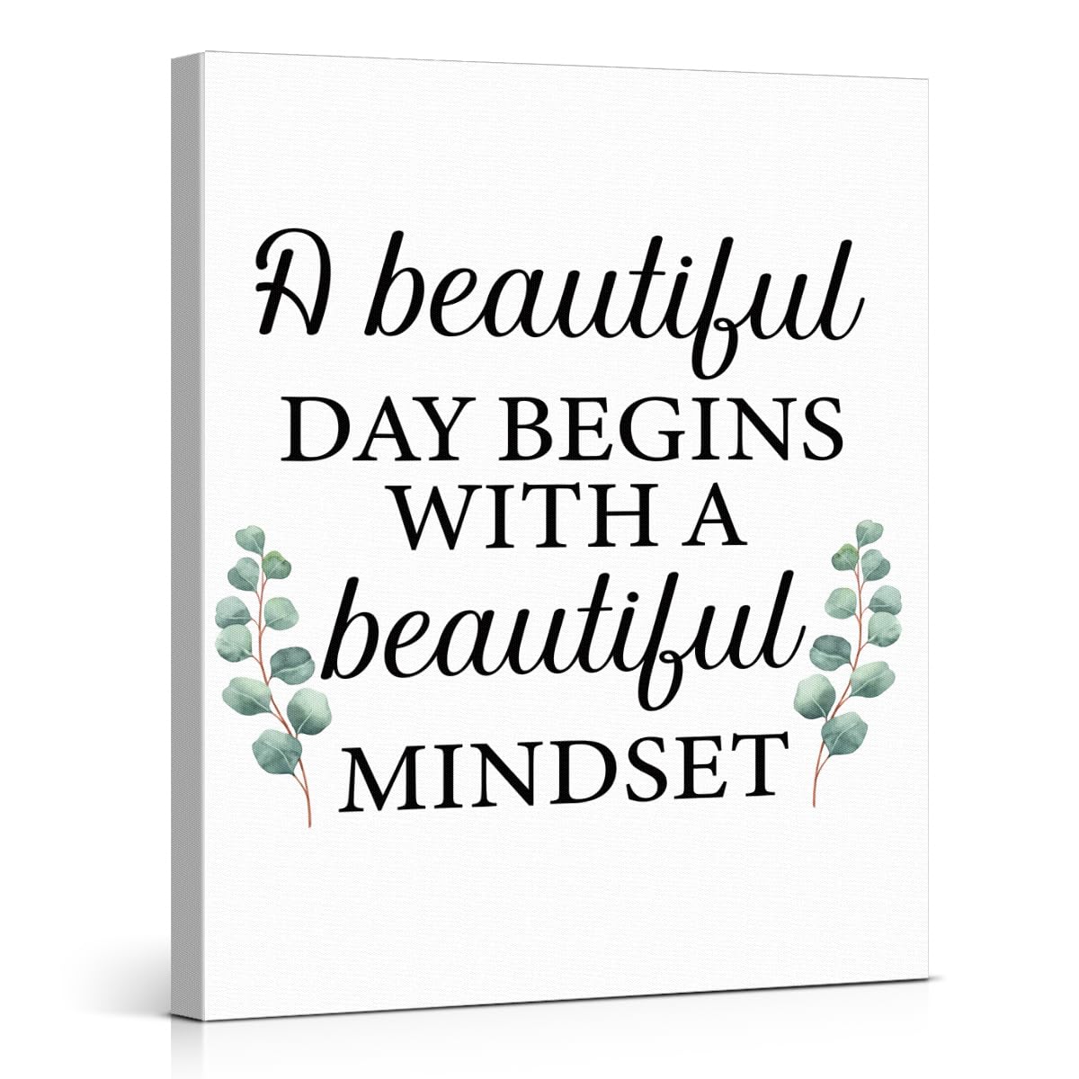 Inspirational Wall Art Decor Print Pictures (8 X 8 Inches, Framed)