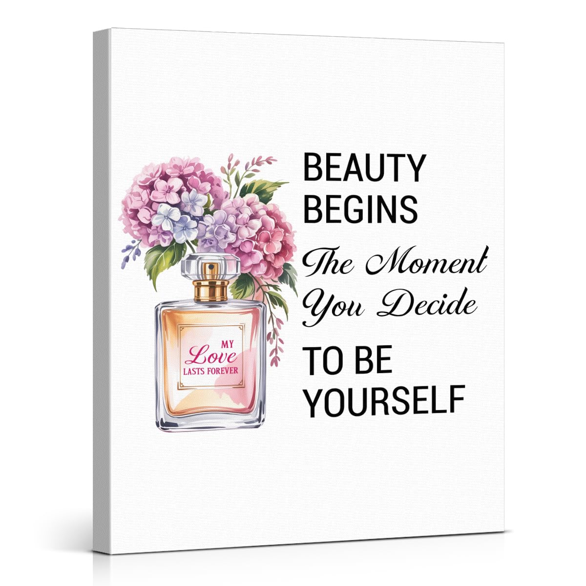 Inspirational Wall Art Decor Print Pictures (8 X 8 Inches, Framed)