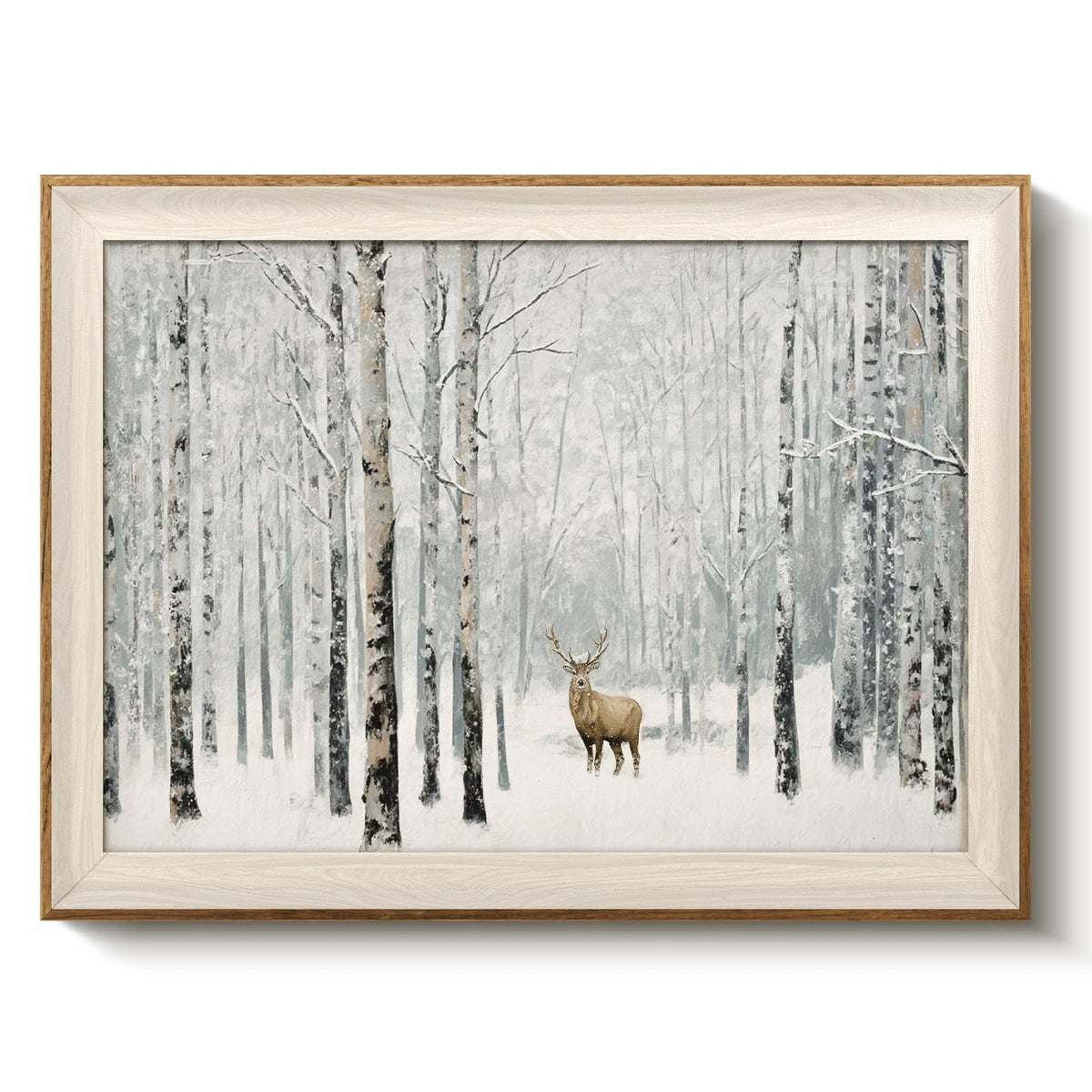 VIYYIEA Framed Wall Art for Living Room, Swan Wall Decor, 12×10 Inch