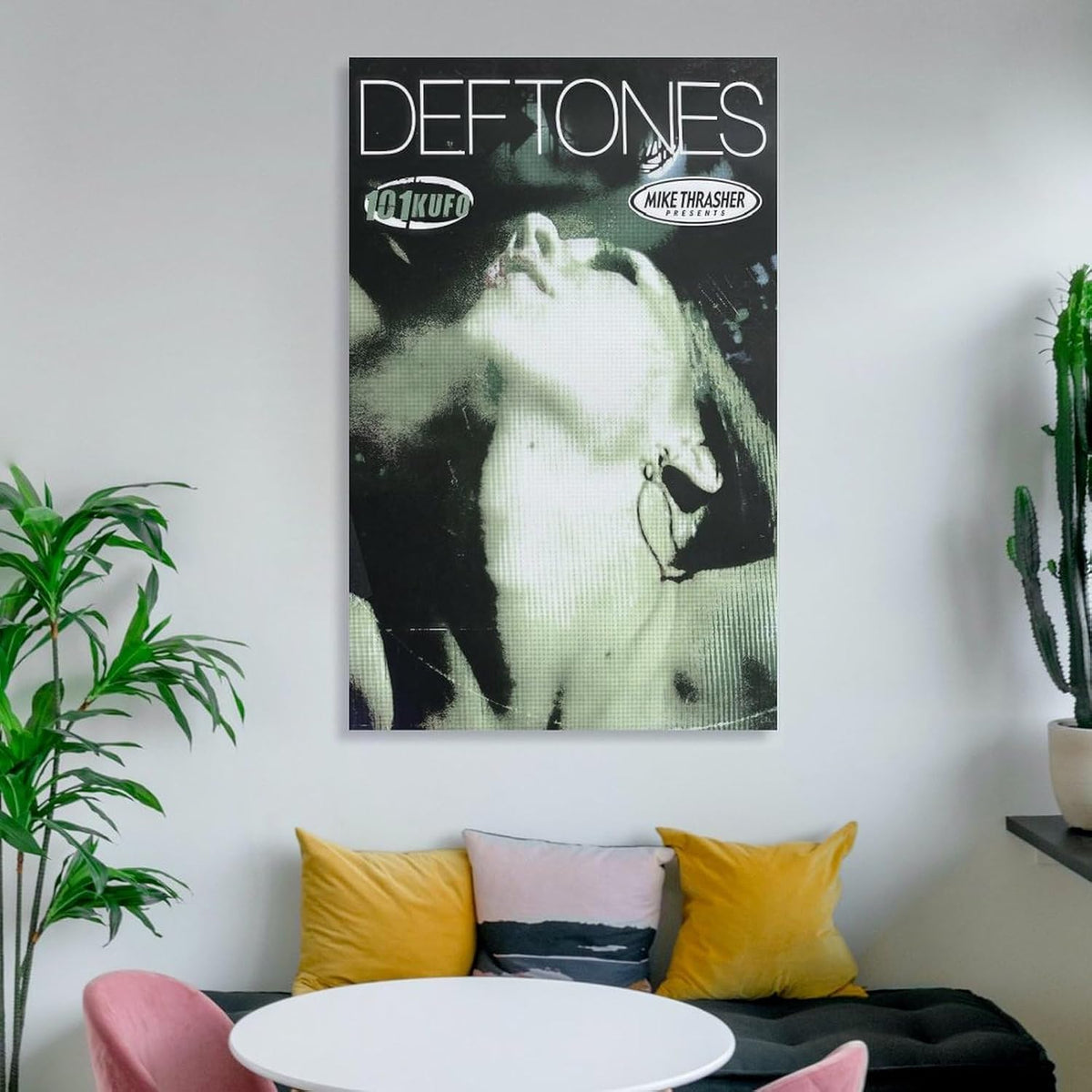 VQFYNOBCI Deftones Poster Vintega MusicCanvas Art for Room Aesthetic And Wall Art Picture Living Room Decor Poster12x18inch(30x45cm)