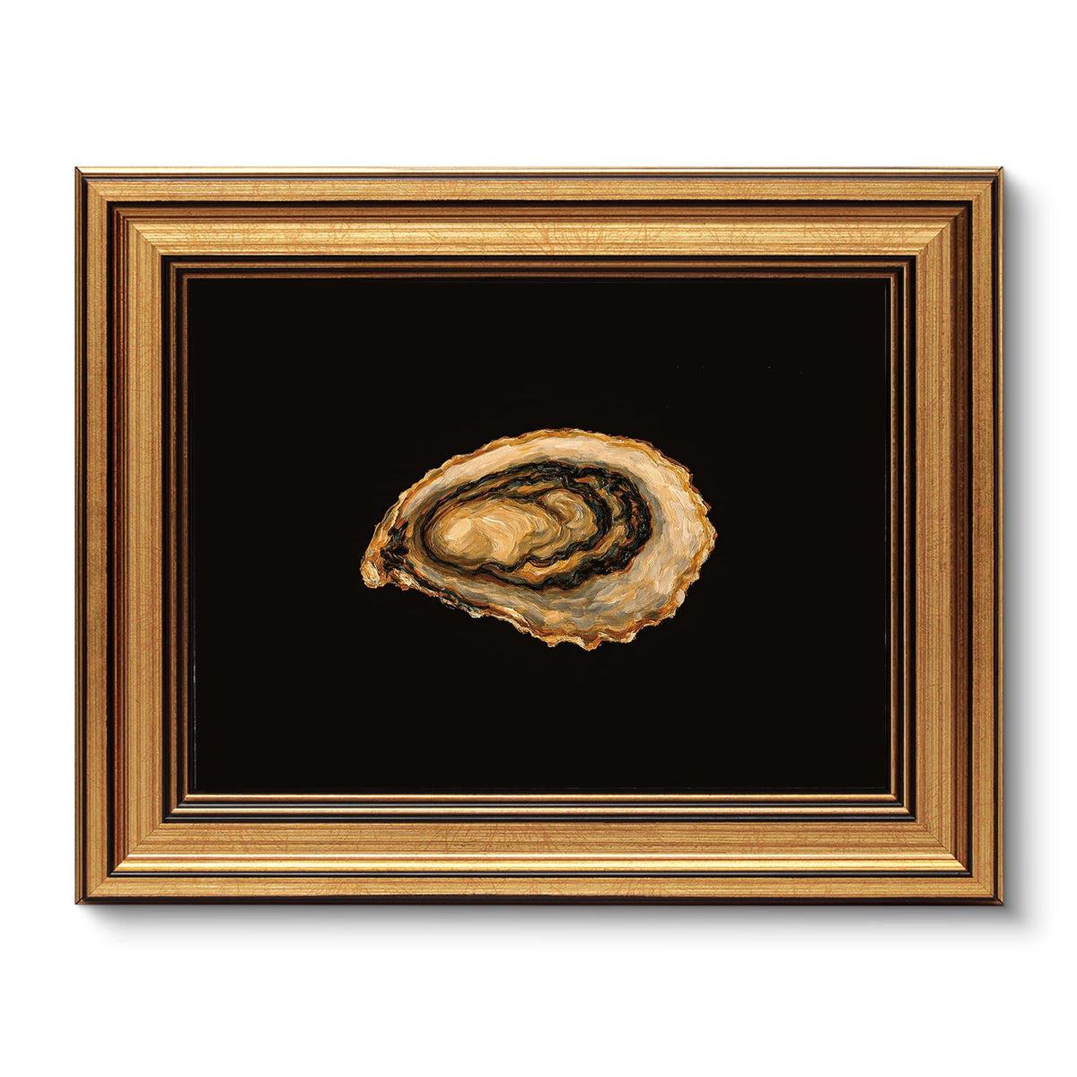 VIYYIEA Vintage Gold Framed Wall Art – Hummingbird Sketch, 8x10 IN