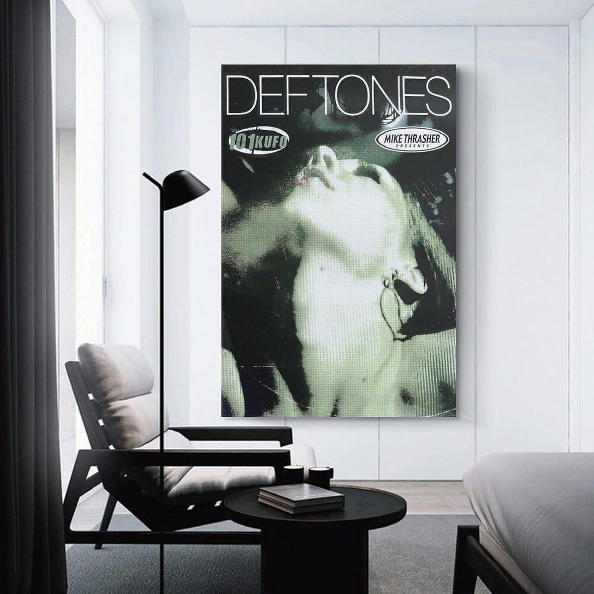 VQFYNOBCI Deftones Poster Vintega MusicCanvas Art for Room Aesthetic And Wall Art Picture Living Room Decor Poster12x18inch(30x45cm)