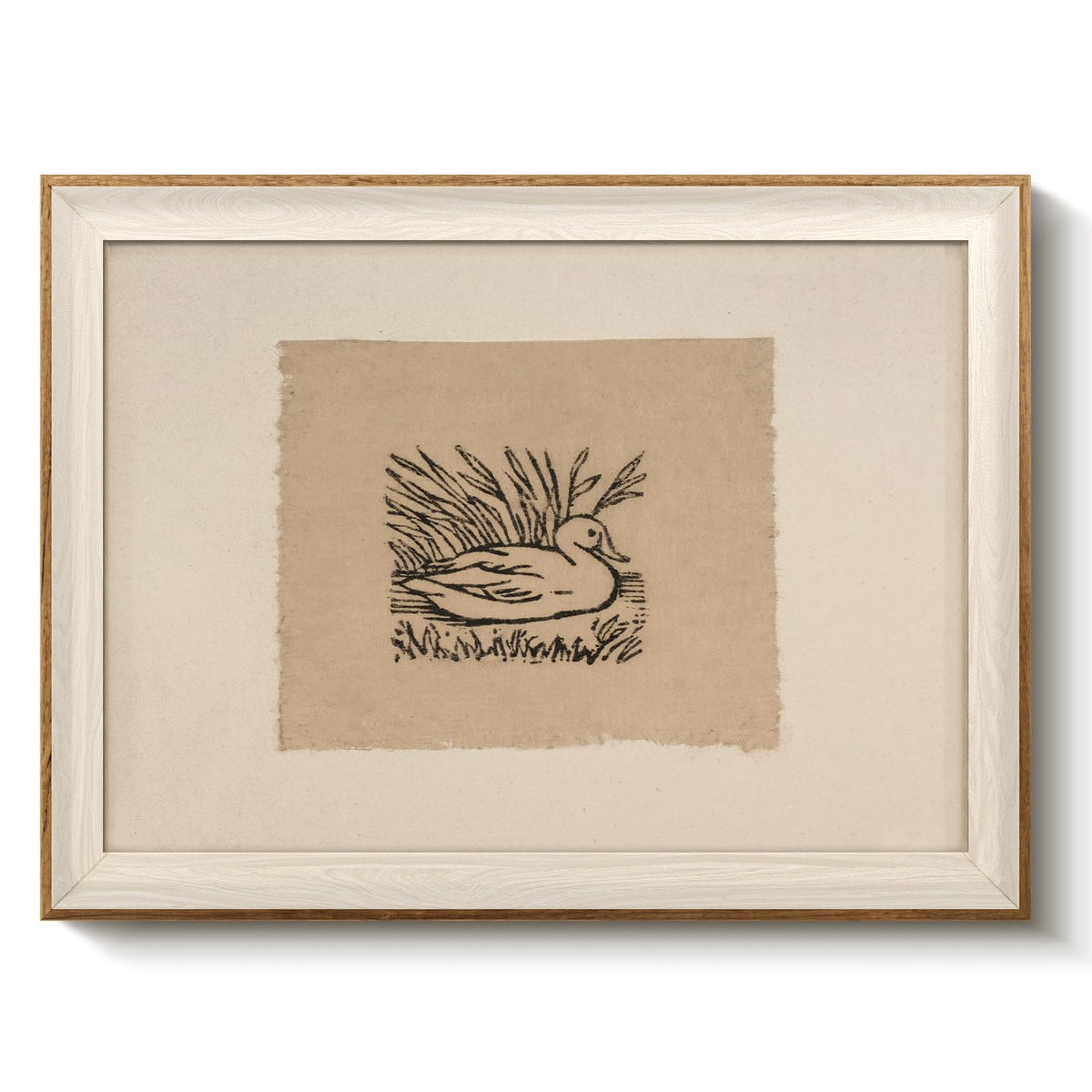 VIYYIEA Framed Wall Art for Living Room, Swan Wall Decor, 12×10 Inch