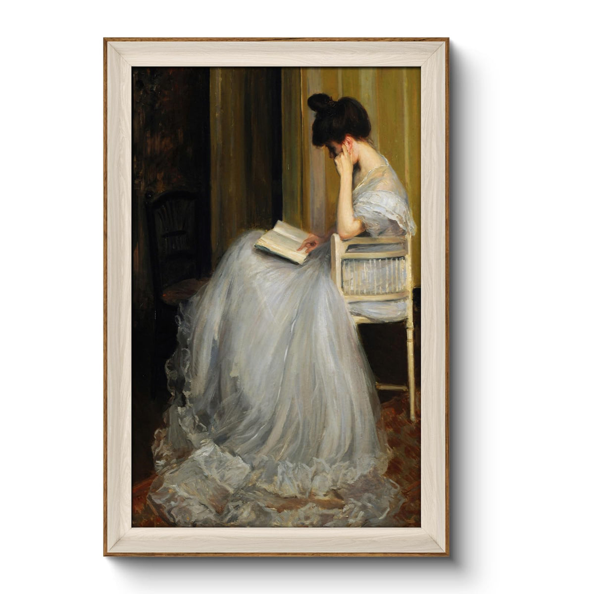 VIYYIEA Framed Wall Art for Living Room, Swan Wall Decor, 12×10 Inch