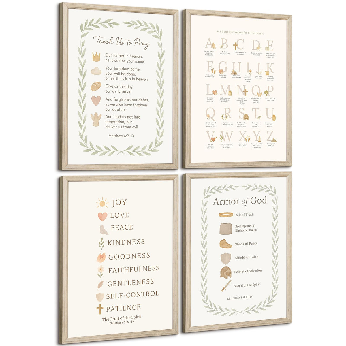 Mental Health Wall Art Child Psychology Canvas Poster Therapy Office Wall Decor Inspirational Prints Motivational Pictures Affirmations Artwork Counselor Painting for Classroom 8x10x9 Inch Unframed
