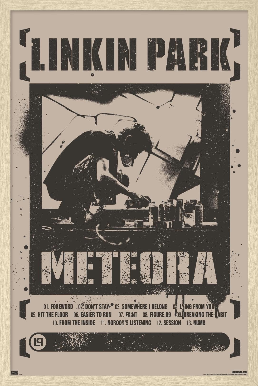 Linkin Park - Meteora Wall Poster, 34L" x 22.4W", Unframed Version