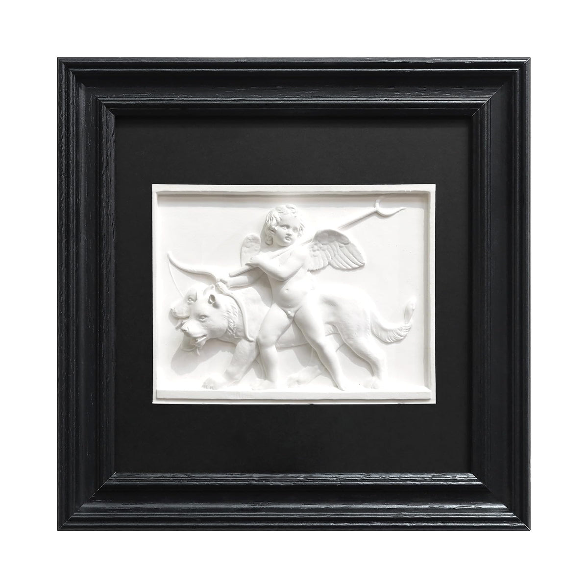 FOLKOR LIFE Framed Black and White Wall Sculpture Venus de Milo