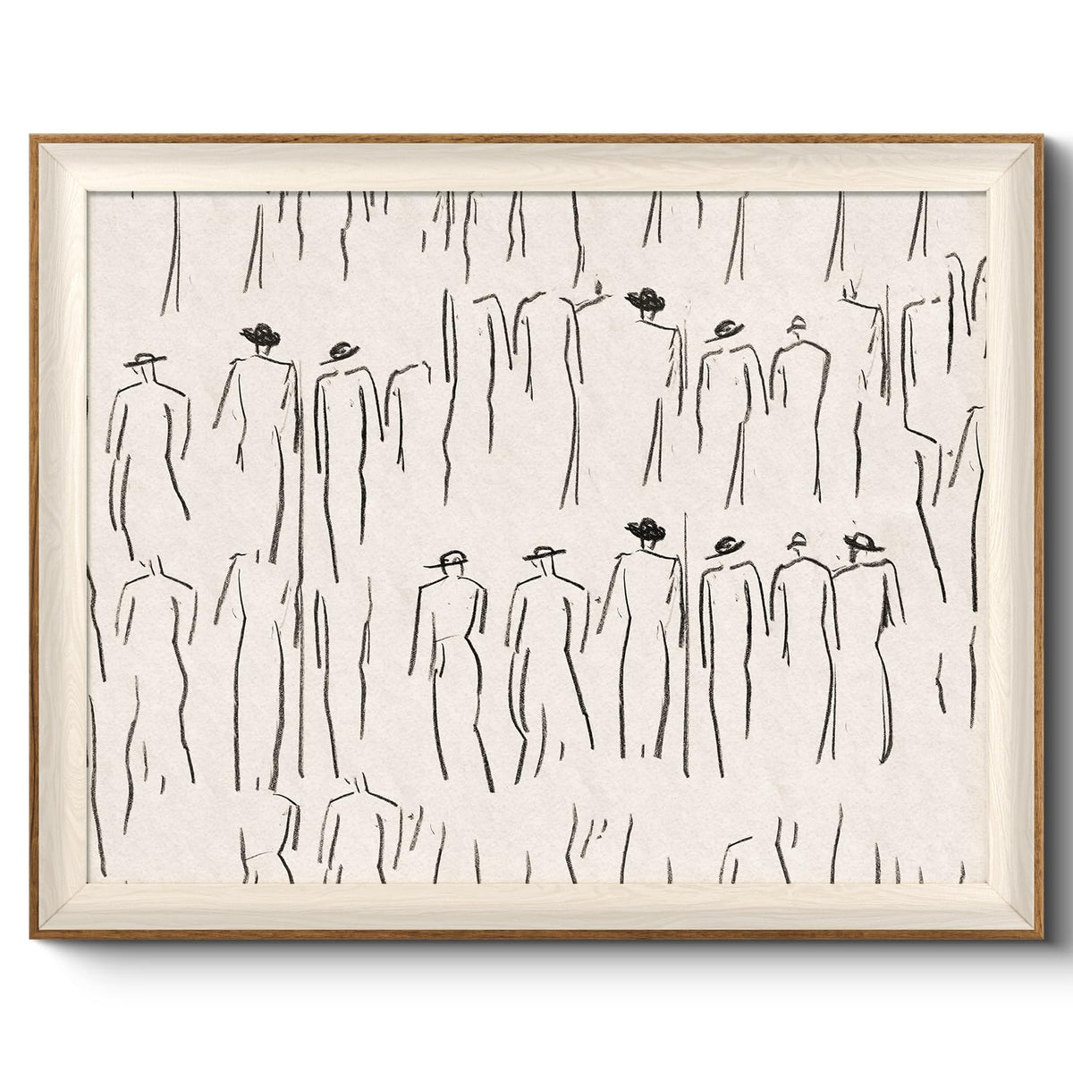 VIYYIEA Framed Wall Art for Living Room, Swan Wall Decor, 12×10 Inch