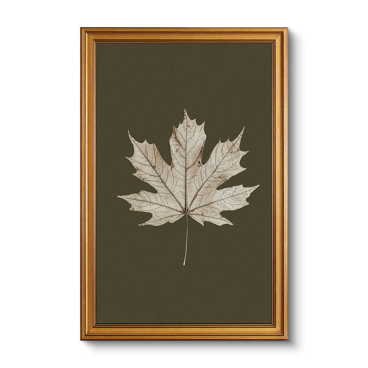 VIYYIEA Vintage Gold Framed Wall Art – Hummingbird Sketch, 8x10 IN
