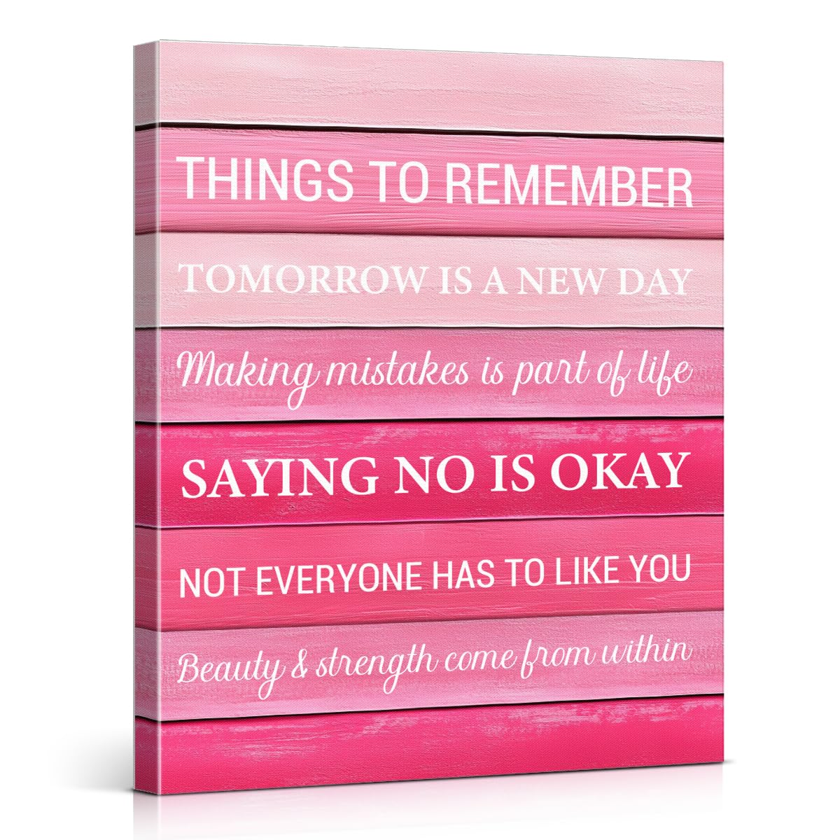 Inspirational Wall Art Decor Print Pictures (8 X 8 Inches, Framed)