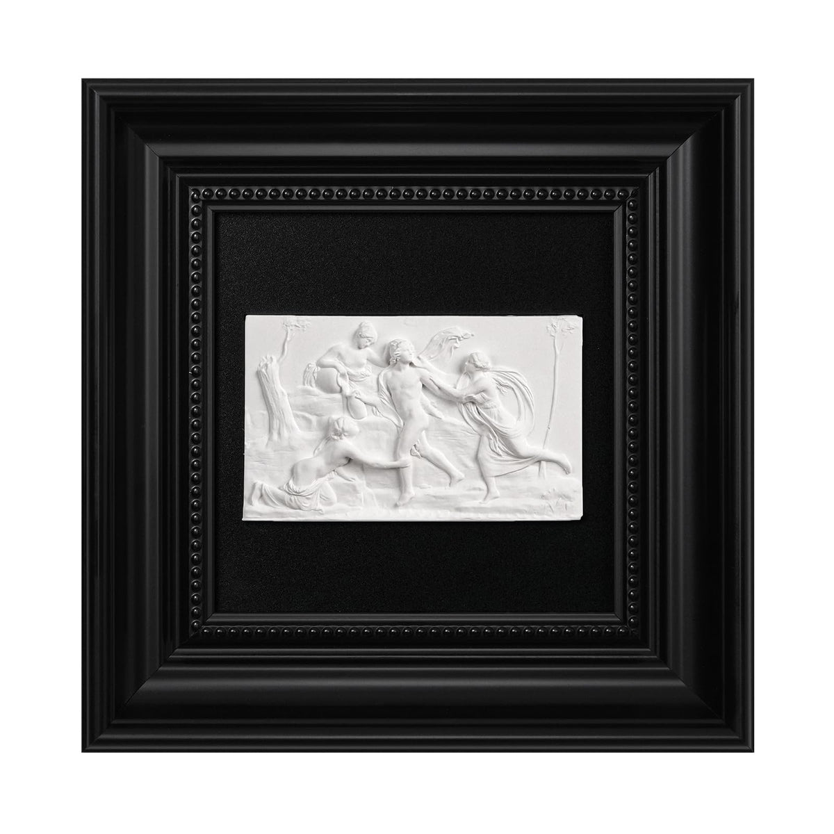 FOLKOR LIFE Framed Black and White Wall Sculpture Venus de Milo