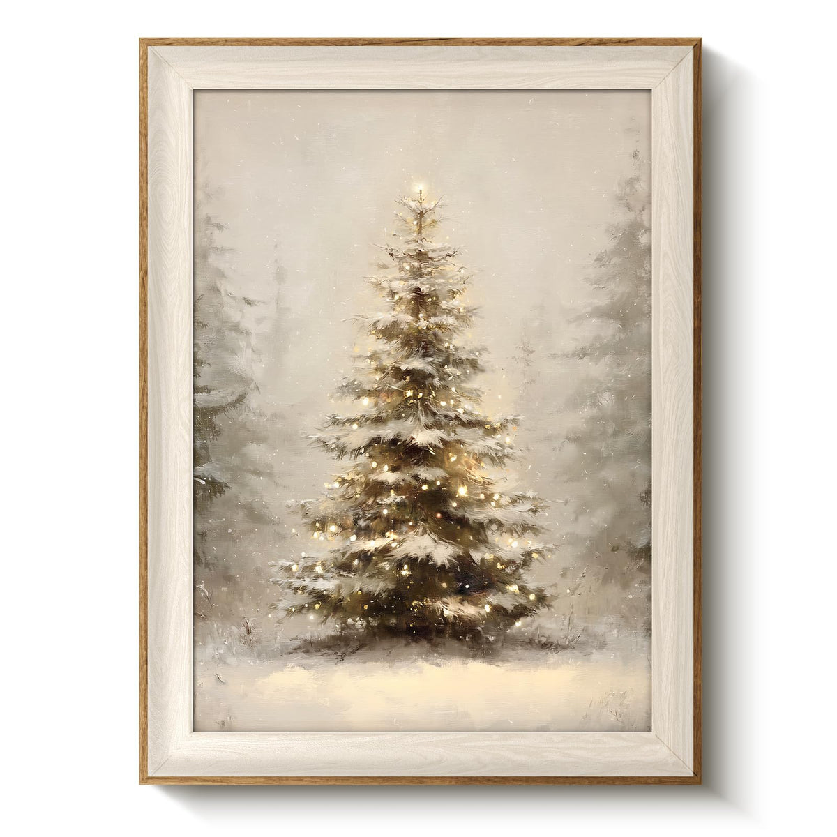 VIYYIEA Framed Wall Art for Living Room, Swan Wall Decor, 12×10 Inch