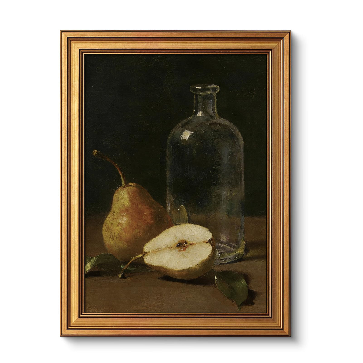 VIYYIEA Vintage Gold Framed Wall Art – Hummingbird Sketch, 8x10 IN