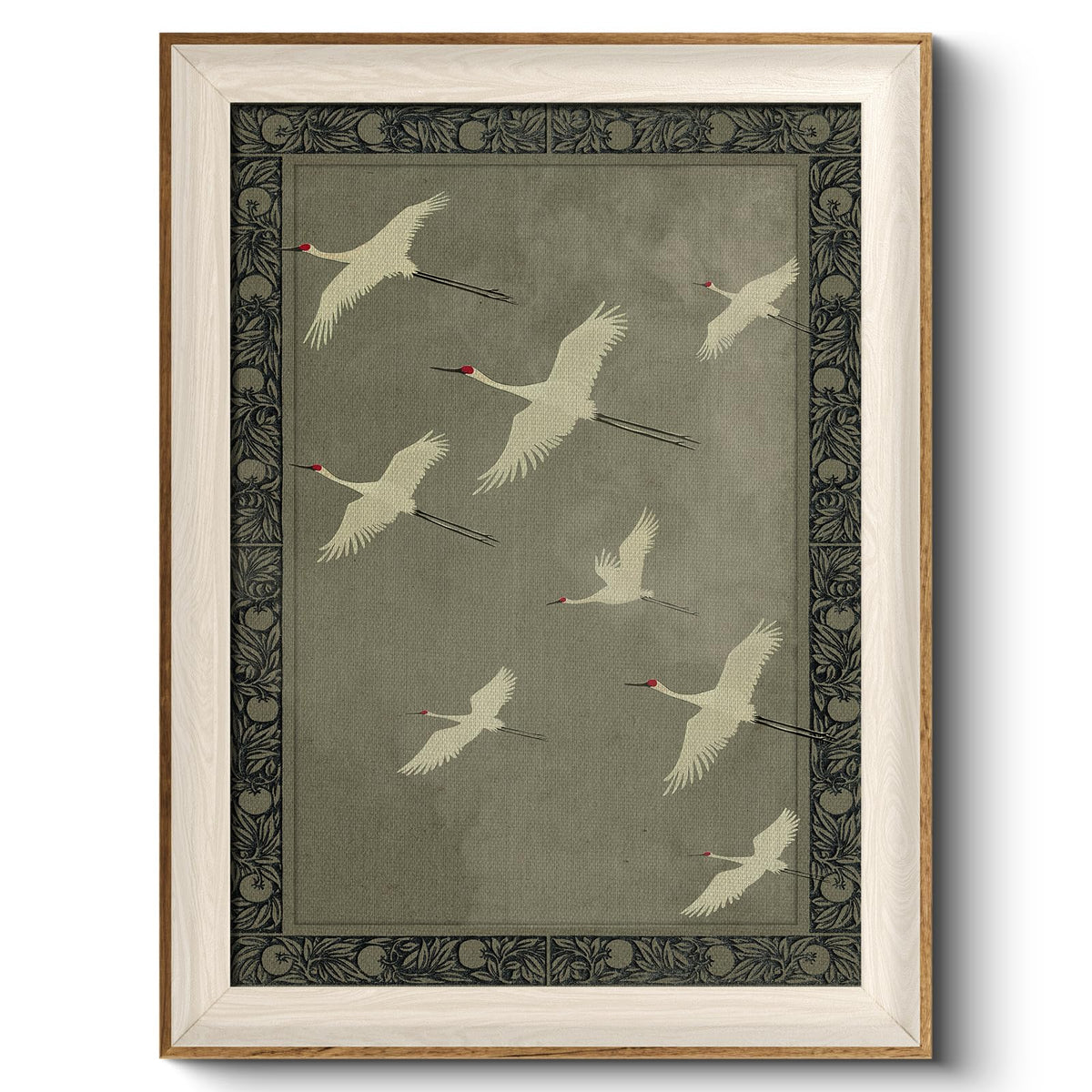 VIYYIEA Framed Wall Art for Living Room, Swan Wall Decor, 12×10 Inch