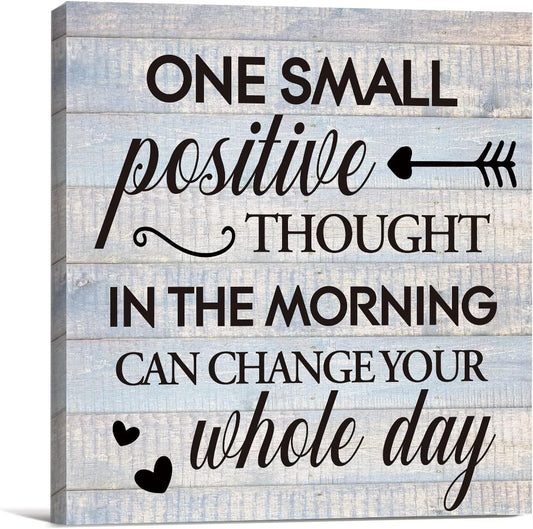 Inspirational Wall Art Decor Print Pictures (8 X 8 Inches, Framed)