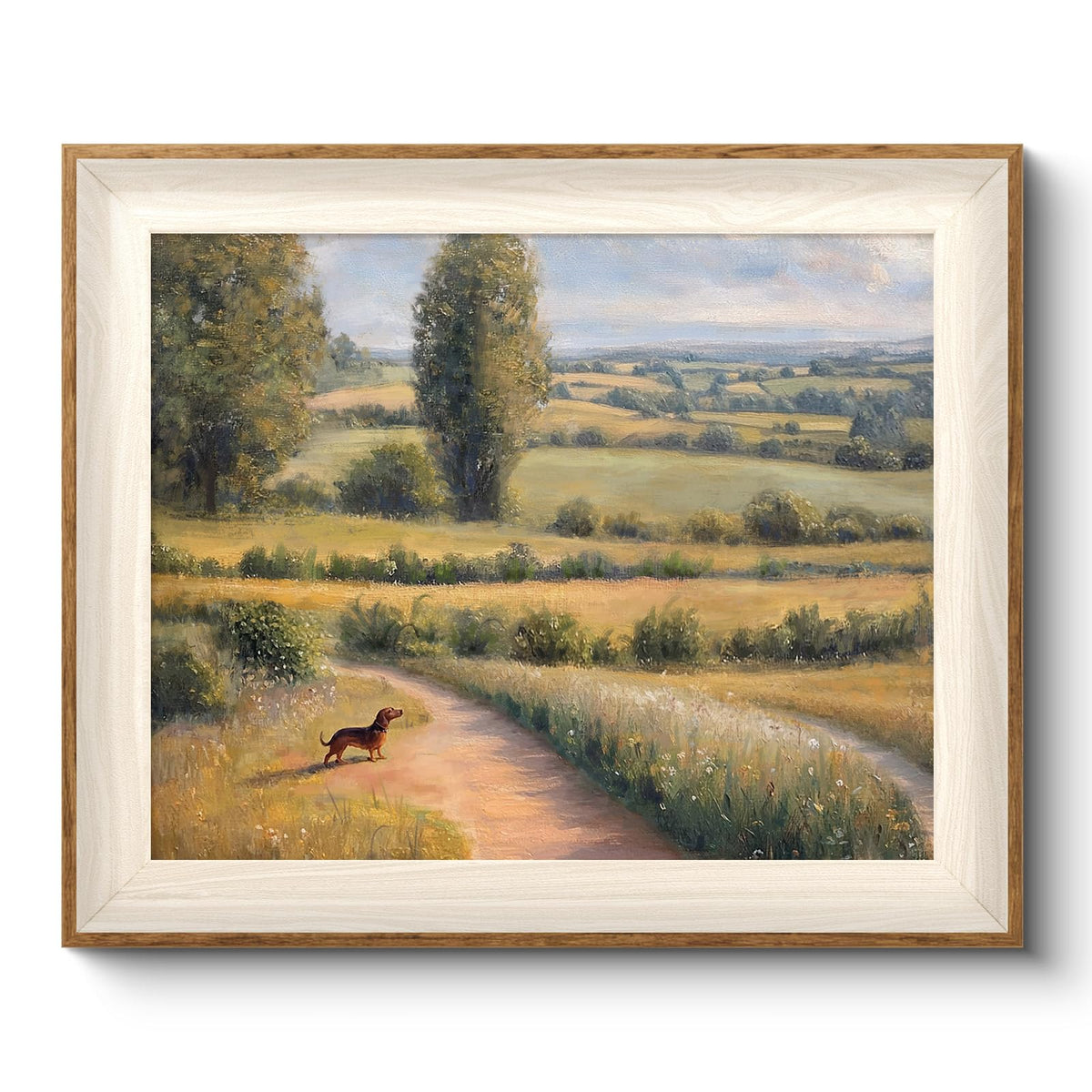 VIYYIEA Framed Wall Art for Living Room, Swan Wall Decor, 12×10 Inch